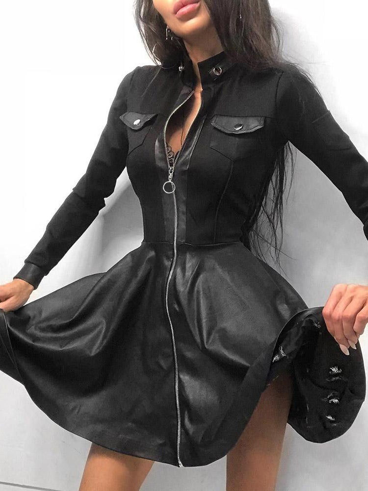 ELEGANT MINI DRESS DONNAH black