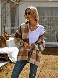 THICK BLOUSE LASEY brown