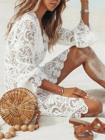 SUMMER DRESS AMATO white