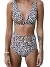 <tc>Bikinis Viridis leopardo rašto</tc>