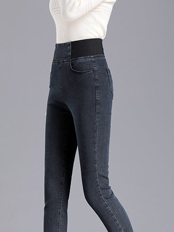 THERMO JEANS JOURNEE black