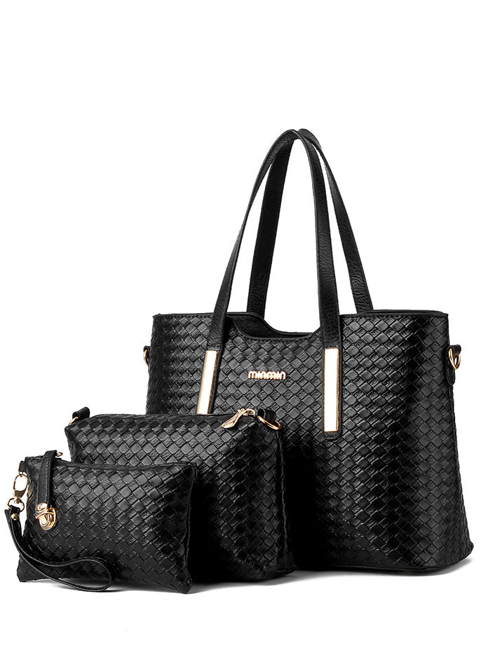 3 PCS BAG'S SET DERVLA black