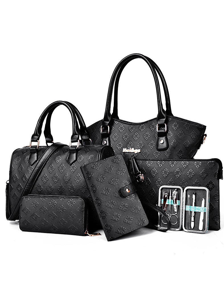 5 PCS BAG'S SET LAWANDA black