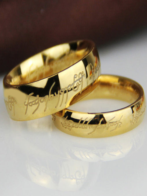 RING "LORD OF RINGS " gold