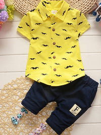 BABY BOY SET HARYSON yellow