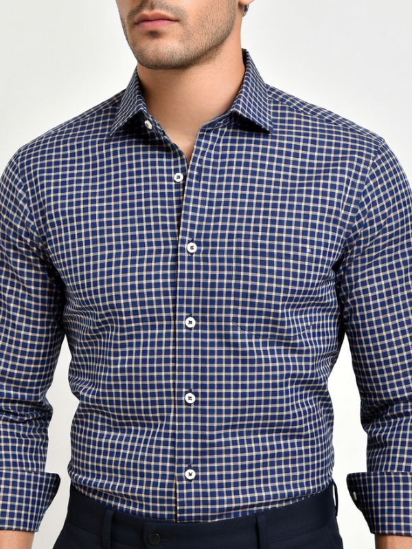 SHIRT GRGA blue