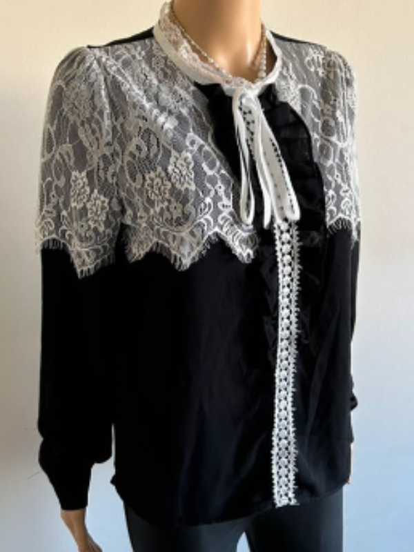 ELEGANT BLOUSE BABERINA black