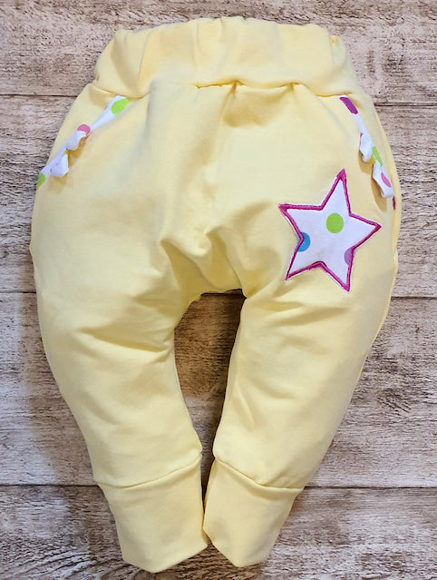 BABY PANTS CORA yellow