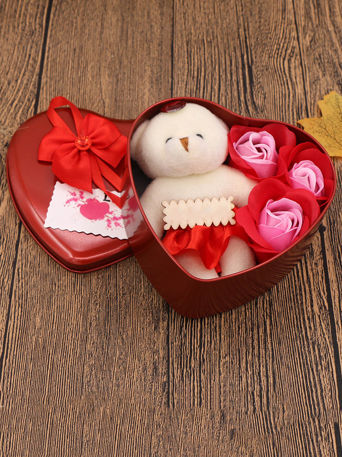 GIFT BOX WITH ROSES AND BEAR ISRA