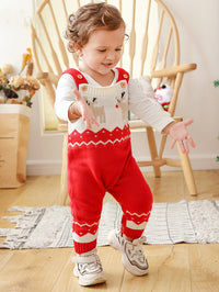 KID'S OVERALLS MADELYNN red