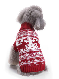 <tc>Kalėdinis šuns megztinis Claudell raudonas</tc>