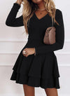<tc>Elegantné šaty Meleri čierne</tc>