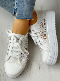 SNEAKERS PURVA white