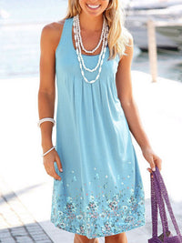 SUMMER DRESS MICHAELA light blue