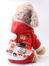 CHRISTMAS DOG SWEATER CLARISA red