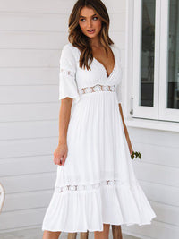 SUMMER DRESS TANYA white