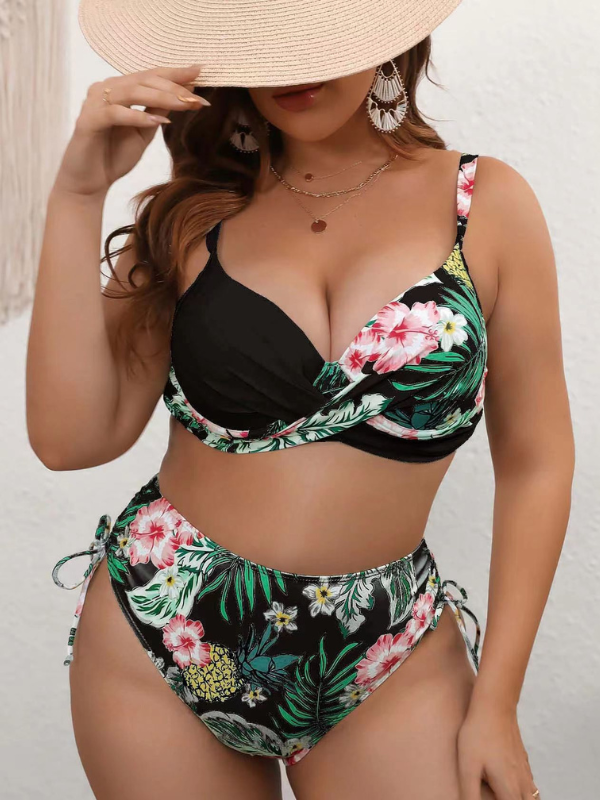 Monokini Kyra Black a Multicolor