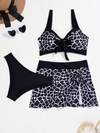 BIKINI SET IVY black white