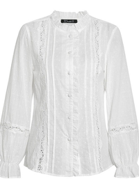 ELEGANT LACE BLUSE NIKITA white