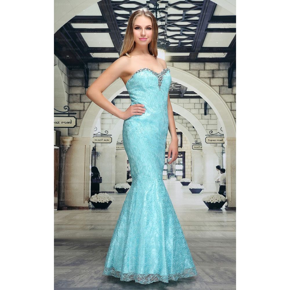 EVENING DRESS MUSIE blue
