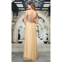 EVENING DRESS RUSSIE gold