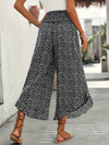SUMMER PANTS KAVE black with pattern