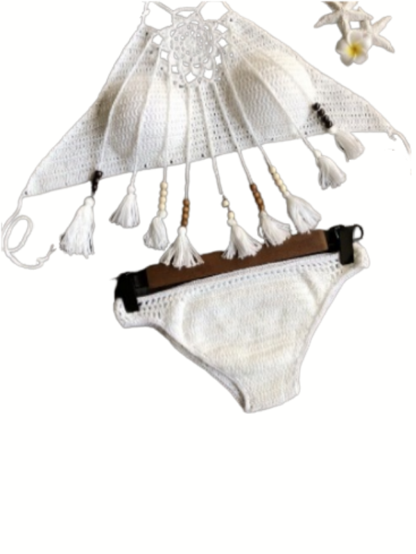 BOHO BIKINI CARAMELLA white