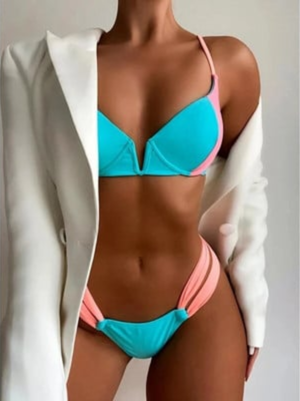 BIKINI CEDERA pink blue