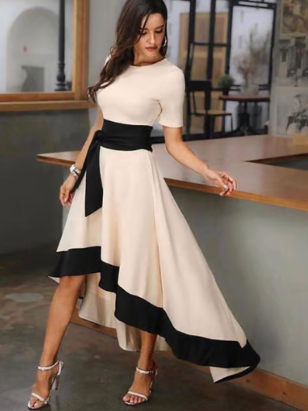 ELEGANT DRESS HANADA beige