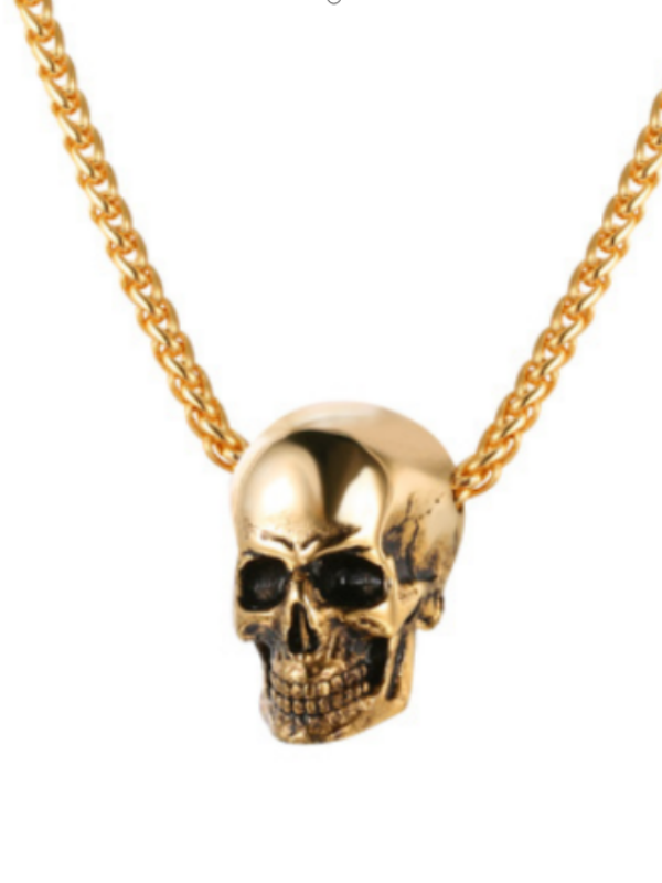 CHAIN WITH PENDANT gold