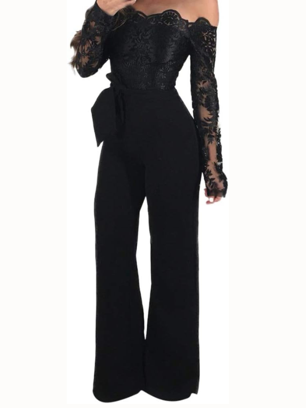 ELEGANT JUMPSUIT GORENA black