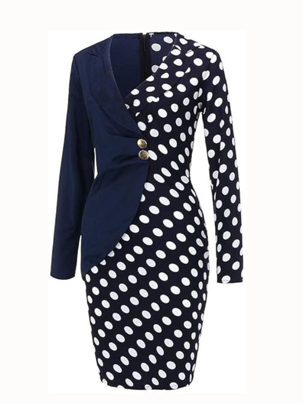 ELEGANT DRESS MAFAGA dark blue