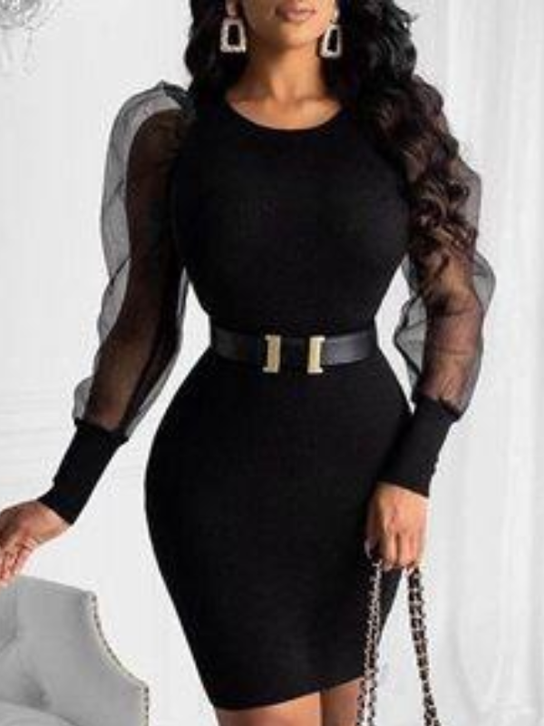 ELEGANT DRESS ROMANA black