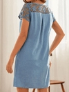 <tc>Mini suknelė Aly mėlyna</tc>