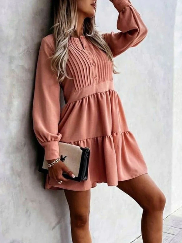 ELEGANT DRESS APOLONIA pink