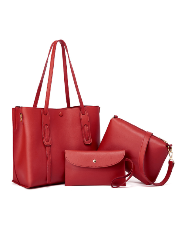 3 PCS BAG'S SET NELLWEN red