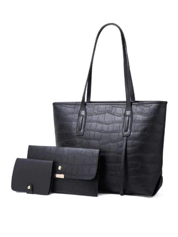 3 PCS BAG'S SET NERA black