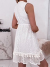 <tc>Elegantiška suknelė Deanie balta</tc>