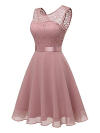 ELEGANT DRESS TARRANICA pink