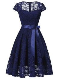 <tc>Elegantiška suknelė Tarren mėlyna</tc>