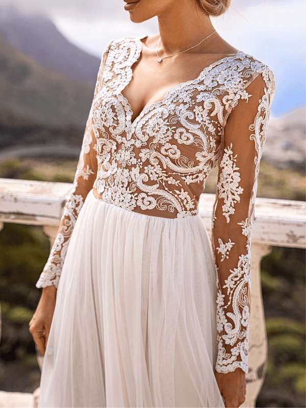 ELEGANT DRESS TASMIN white