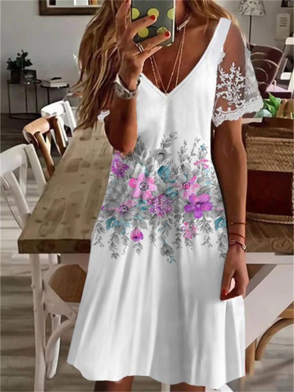 ELEGANT DRESS TAYDEN white