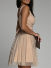 ELEGANT DRESS VIENNIA beige