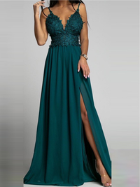 ELEGANT DRESS ANTLIA emerald