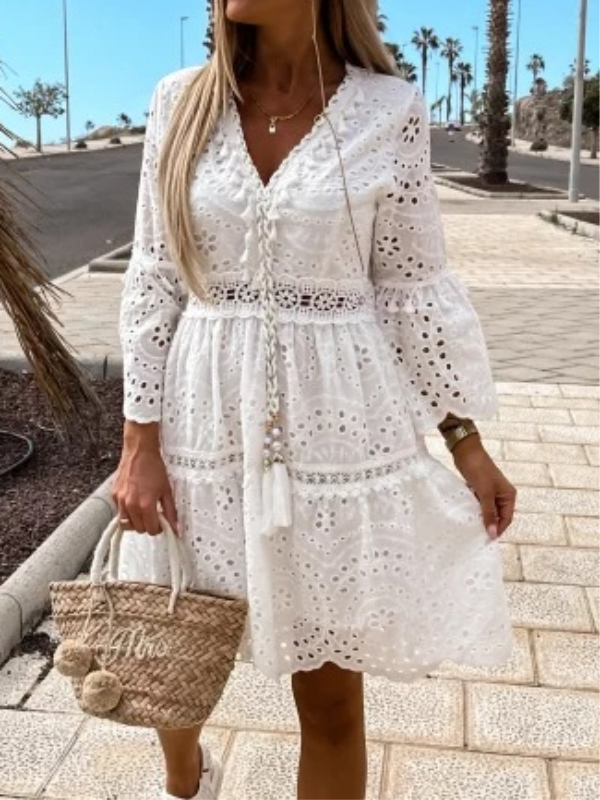 SUMMER DRESS VINCENZIA white
