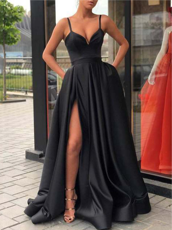 <tc>Elegantiška suknelė Nerida juoda</tc>