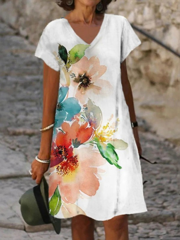 SUMMER DRESS KARLITA white