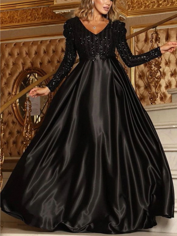 <tc>Elegantné šaty Mallie čierne</tc>