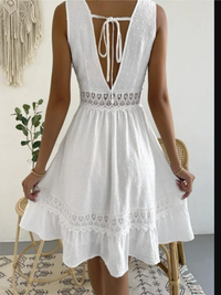 ELEGANT DRESS FENMORE white