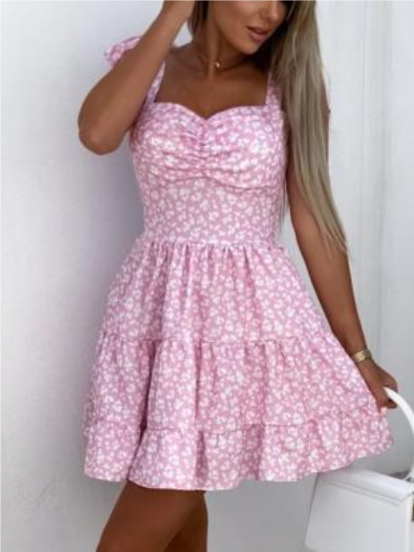 SUMMER DRESS GENOVERA pink